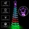 16 Modes Spiral Lighted Christmas Tree Outdoor Yard Decorations